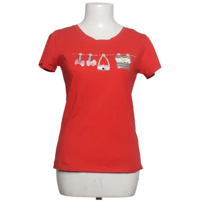 T-shirt (Rouge) de Foresta Bella Coton, Élasthane