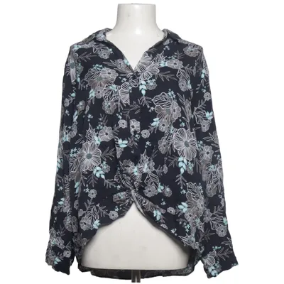 Blouse (Blauw, Wit, Meerkleurig) van Ulla Popken Viscose