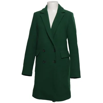 Manteau (Vert) de Cyrillus Polyamide, Polyester, Laine