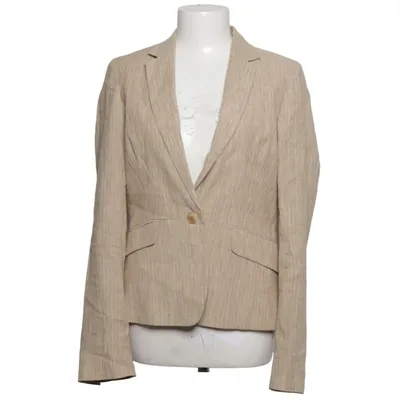 Blazer (Beige) fra Great Plains Acetat, Bomuld, Linned