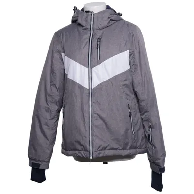 Ski jacket (Gray, White) from Crivit Pro Polyamide, Polyester