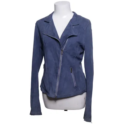 Bikerjack (Blauw) van Montgomery Leer