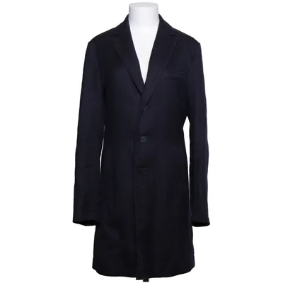 Coat (Black) from Hugo Boss Acetate, Cotton, Lyocell, Viscose