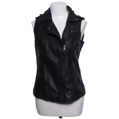 Bikervest (Sort) fra Janina Polyester, Polyurethan, Viscose