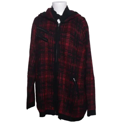 Jacket (Red, Black) from Sheego Casual Acrylic