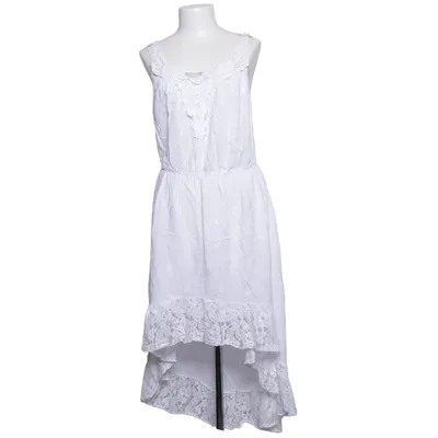 Kjole (Hvid) fra Pink Bomuld, Polyester, Viscose
