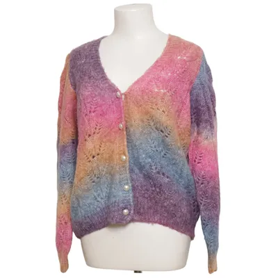 Strickjacke (Pink, Lila, Blau) von Sassy Classy Acryl, Polyamid, Polyester, Wolle