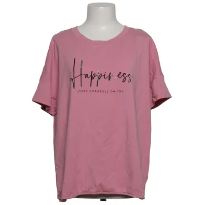 T-shirt (Pink, Black) from Odyssee Cotton, Elastane, Modal, Viscose