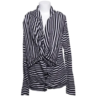 Cardigan (Black, White) from Cora Kemperman Elastane, Organic cotton