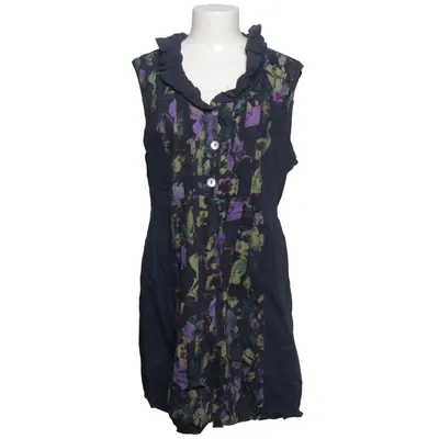 Dress (Blue, Multicolored) from Gina Laura Collection Cotton, Elastane, Polyamide