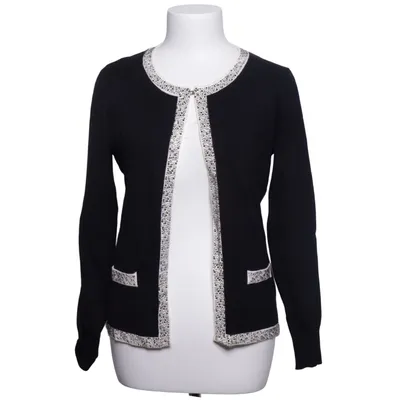 Cardigan (Noir, Blanc) de Evis Modal, Polyamide, Viscose
