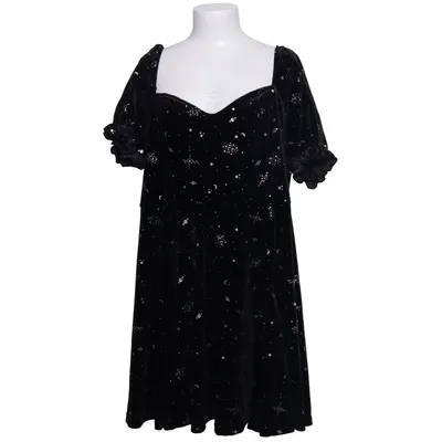 Klänning (Svart, Vit) från Disturbia Elastan, Polyester