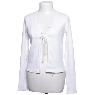 Slå om-cardigan (Hvid) fra Gina Tricot