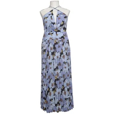 Maxi dress (Blue, Multicolored) from Reiss Polyester