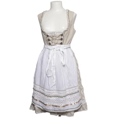 Dirndl (Beige, Hvid) fra Stockerpoint Bomuld, Linned, Polyester