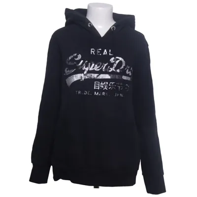 Hoodie (Black) from Superdry Cotton, Polyester