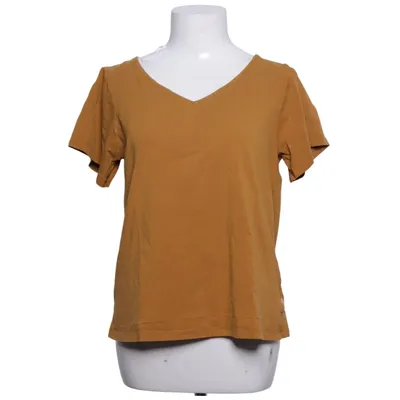 T-shirt (Bruin) van Moshiki Katoen, Elastaan