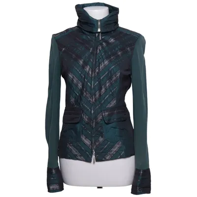 Anorak (Grøn, Sort, Sølv) fra Biba Bomuld, Elastan, Polyester