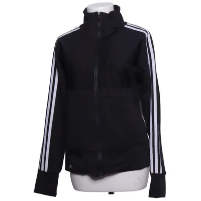 Träningsjacka (Svart, Vit) från Adidas Elastan, Polyamid