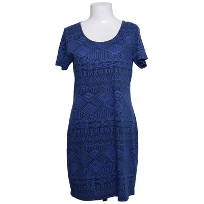 Jurk (Blauw, Zwart) van Chillytime Katoen, Polyester