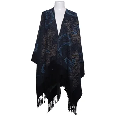 Poncho (Blå, Svart, Flerfärgad)