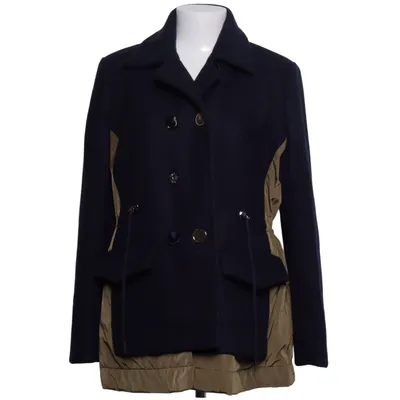 Coat (Black, Green) from Ipekyol Cotton, Polyester, Wool