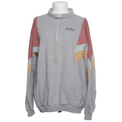 Collegetröja (Grå, Röd, Gul) från Kaotiko Bomull, Polyester