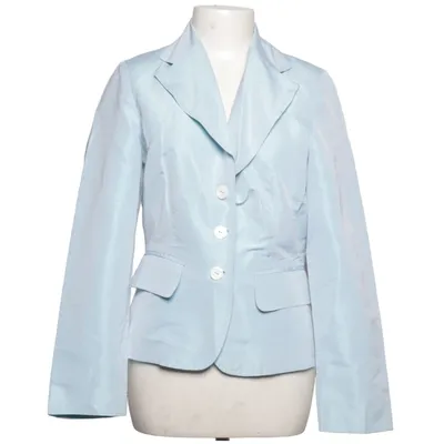 Kavaj (Blå) från Aust Polyester, Silke