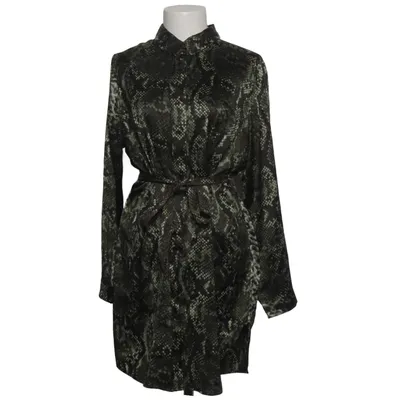 Skjortklänning (Grön, Svart) från H&M Polyester