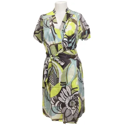 Wrap dress (Green, Blue, Multicolored) from Gerard Pasquier