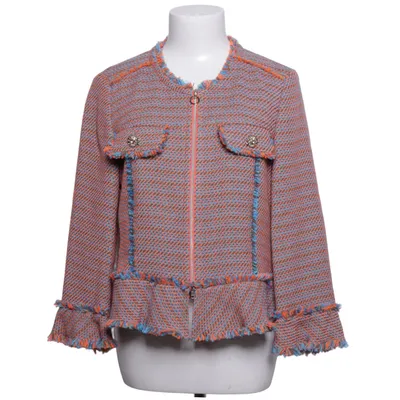 Jakke (Blå, Orange, Flerfarvet) fra Marc Cain Bomuld, Cupro, Elastan, Polyamid, Polyester, Uld
