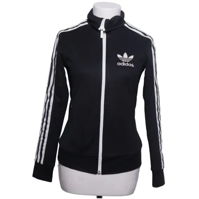 Träningsjacka (Svart) från Adidas Originals Bomull, Polyester