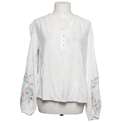 Bluse (Hvid, Flerfarvet) fra Cotton Club