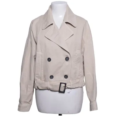 Jacket (Beige) from Zara Cotton