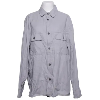 Chemise (Gris) de H&M Coton, Lin