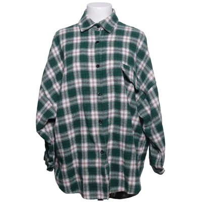 Flannel shirt (Green, White, Brown) from Cherry Koko Polyester
