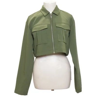 Jacket (Korte Rits Blouse Jckt) from Melting Stockholm Elastane, Polyester, Viscose