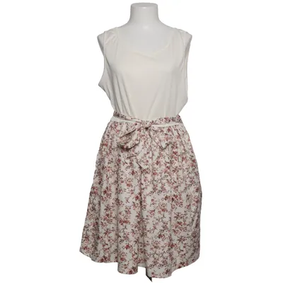 Kleid (Weiß, Braun, Mehrfarbig) von Rosa Rosa Elasthan, Polyester