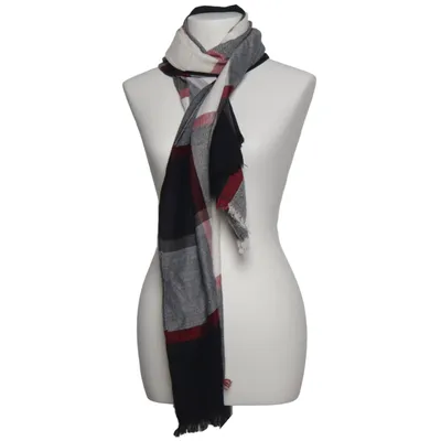 Écharpe (Noir, Blanc, Rouge) de 4 You Acrylique, Viscose