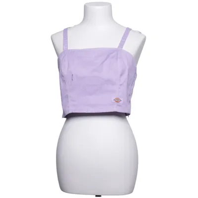 Crop top (Lila) från Dickies Bomull, Elastan, Polyester