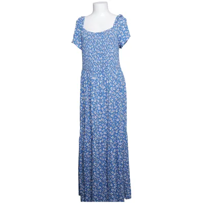 Maxi dress (Blue, White, Yellow) from Bodyflirt Elastane, Viscose