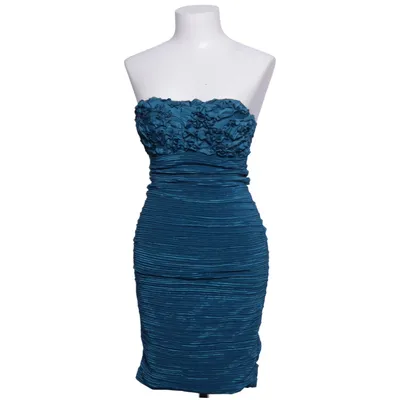 Cocktailkjole (Blå) fra Romeo & Juliet Couture Bomuld, Elastan, Polyamid, Polyester