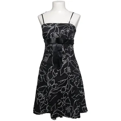 Dress (Black, White) Cotton, Elastane