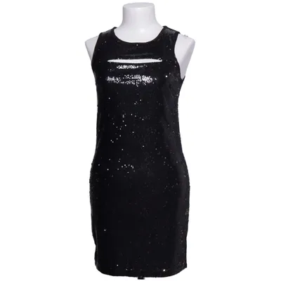 Cocktailklänning (Svart, Guldfärgad) från Streetwear Polyester