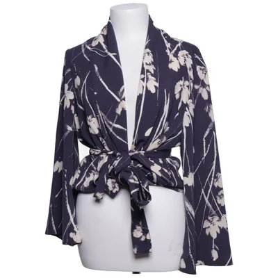 Omlottblus (Blå, Vit) från Zara Basic Collection Polyester