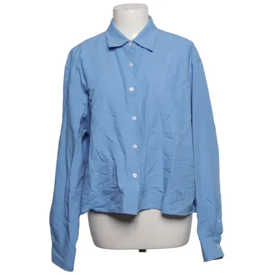 Shirt (Blue) from JW Anderson x Uniqlo Cotton, Viscose