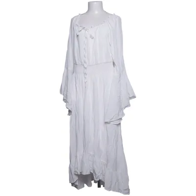 Långklänning (Vit) från Scarlet Darkness Polyester, Viskos