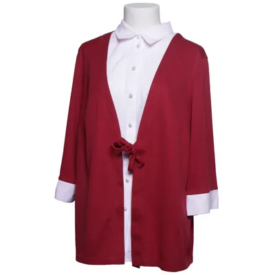 Blouse (Red, White) from Malva