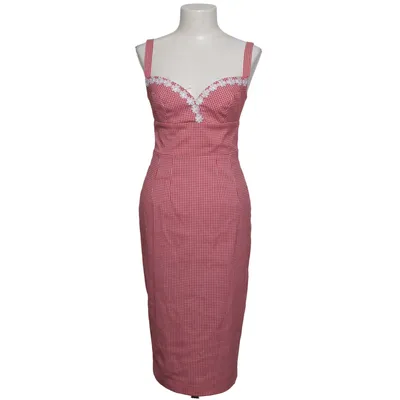 Klänning (Röd, Vit) från Glamour Bunny Bomull, Elastan, Polyester