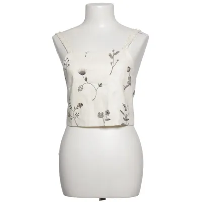 Set (Beige) van Zara Linnen, Polyester, Viscose